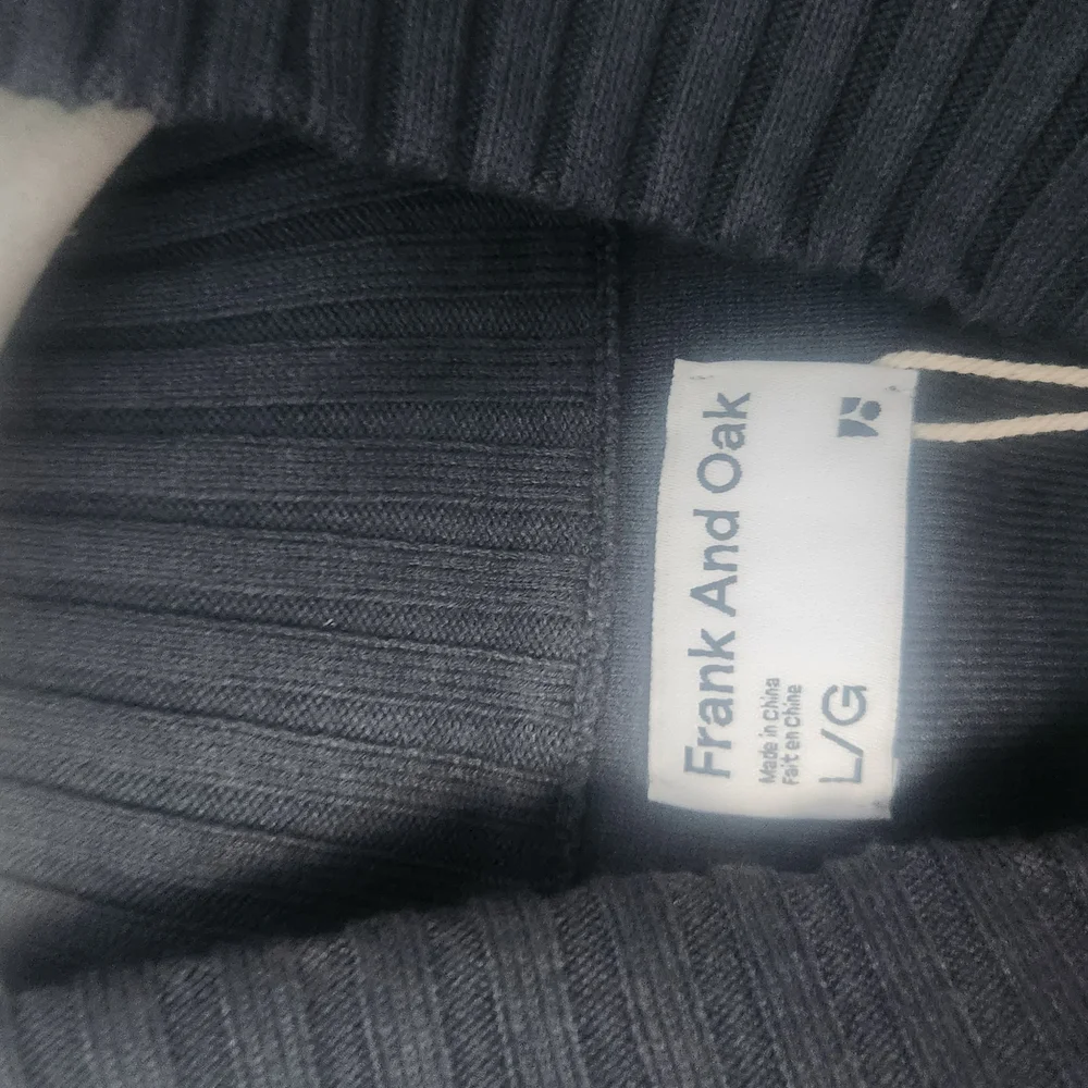 BNWT Frank & Oak Slate Blue Sweater Dress - Picture 6 of 8